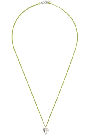 Palm Angels Logo-pendant chain necklace
