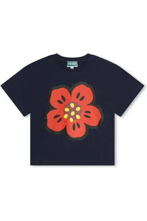 Kenzo Boke Flower-print organic cotton T-shirt