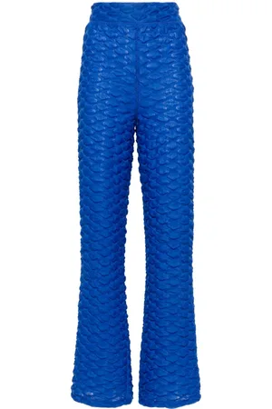 HENRIK VIBSKOV Bubble Wrap high-waist bootcut trousers
