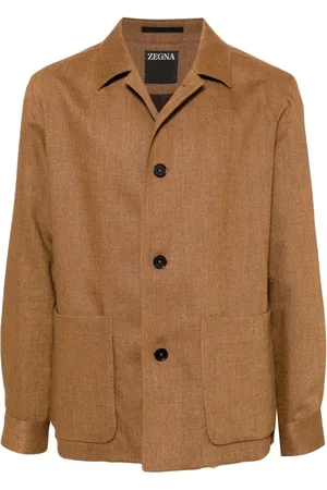 Ermenegildo Zegna Patch-pocket button-fastening jacket