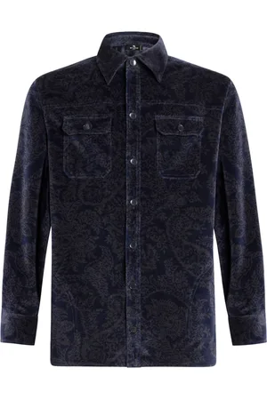 Etro Jacquard chenille overshirt