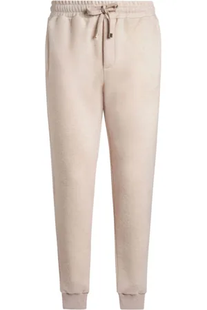 Etro Pegaso-embroidered wool jogging trousers