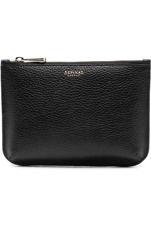 ASPINAL OF LONDON Medium Ella leather pouch