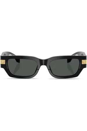 VERSACE Classic rectangle-frame sunglasses