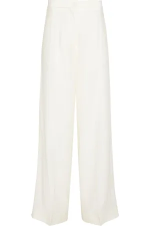 Fabiana Filippi Mid-rise organza palazzo pants