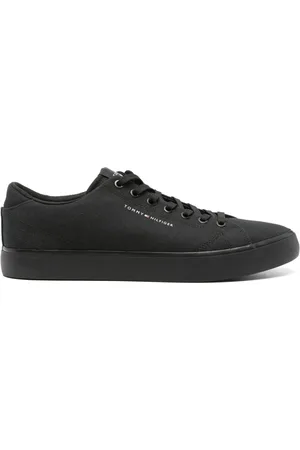 Tommy Hilfiger Logo-patch canvas sneakers