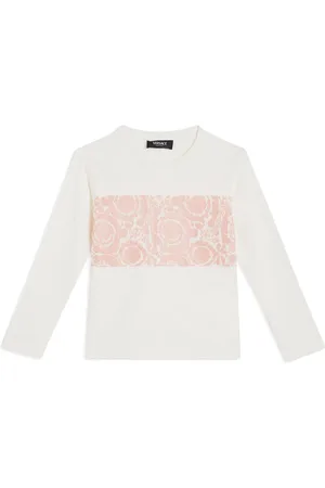 VERSACE Barocco-print cotton T-shirt