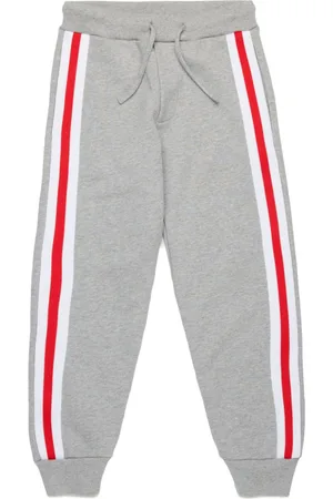 Dsquared2 Logo-embroidered cotton track pants