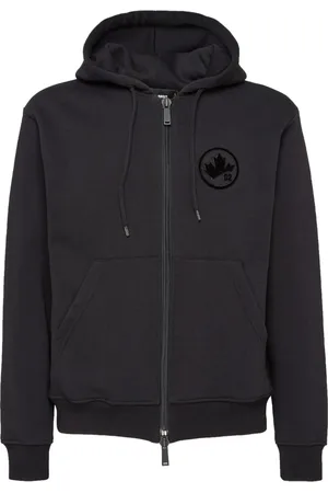 Dsquared2 Maple Leaf zip-up hoodie