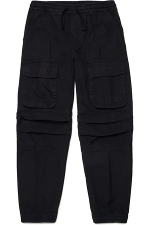 Diesel Oval D-embroidery cargo trousers