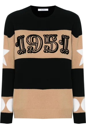 Max Mara Dirce 1951-motif striped jumper