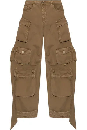 The Attico Wide-leg cargo jeans