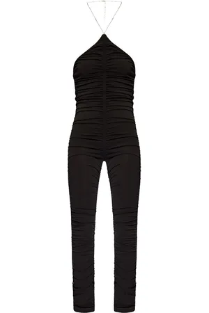 The Attico Chain-link halterneck jumpsuit