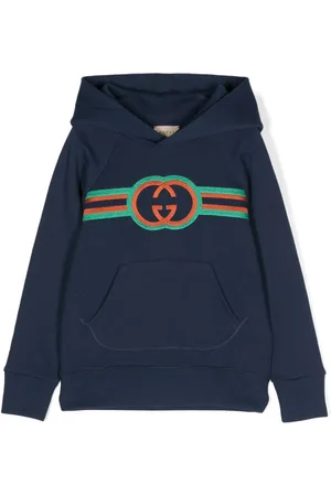 Gucci Interlocking G embroidered hoodie