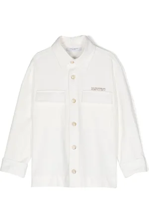 Paolo Pecora Logo-print shirt jacket