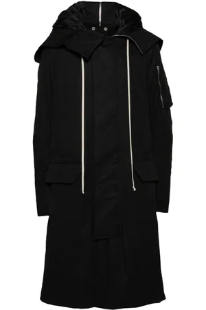 Rick Owens Hooded padded coat