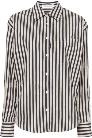 The Frankie Shop Lui textured-finish shirt