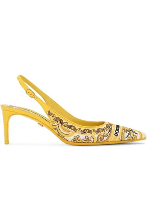 Dolce & Gabbana Majolica-embroidery 60mm pumps
