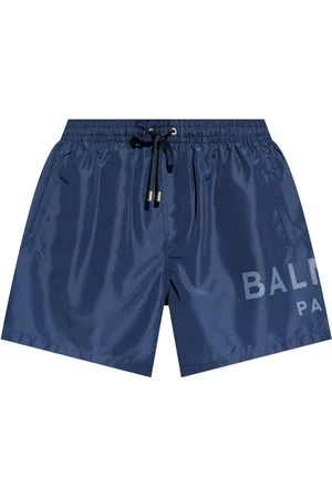 Balmain Logo-print swim shorts