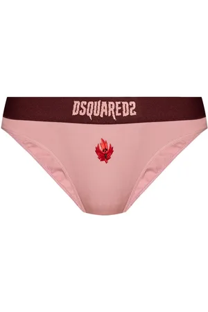 Dsquared2 Maple leaf-embroidered briefs