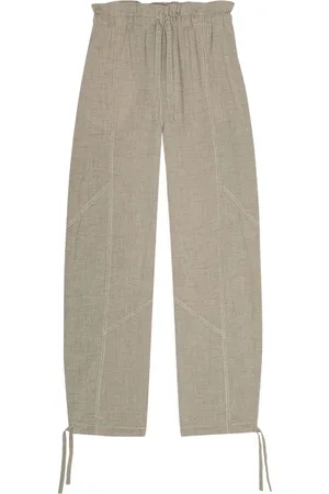 Ganni Elasticated waist trousers
