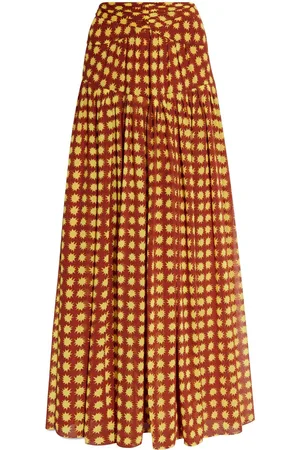 Diane von Furstenberg Graphic-print maxi skirt