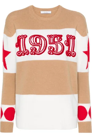 Max Mara Dirce 1951-motif striped jumper