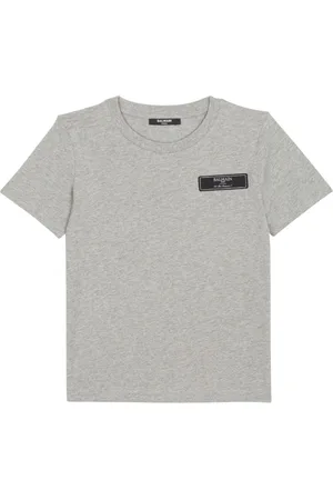 Balmain Logo-appliqué T-shirt
