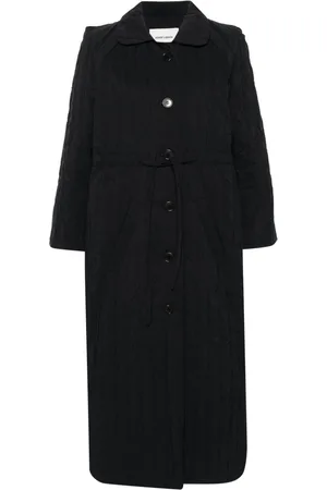 HENRIK VIBSKOV Long Bind quilted coat