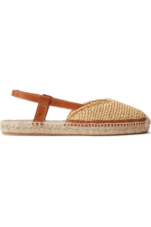 Ralph Lauren Raffia slingback espadrilles