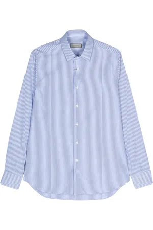CANALI Long-sleeve striped shirt