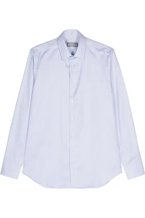 CANALI Long-sleeve cotton shirt