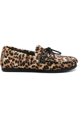 Isabel Marant Fitza leopard-print loafers