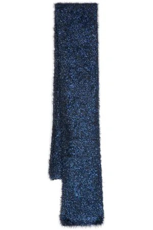 MONNALISA Metallic-threading scarf
