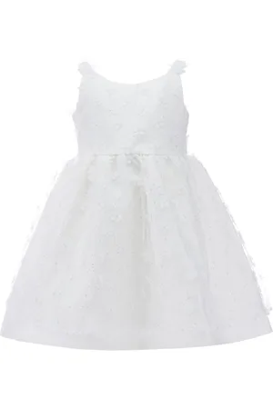 Tulleen Ravine floral-appliqué dress