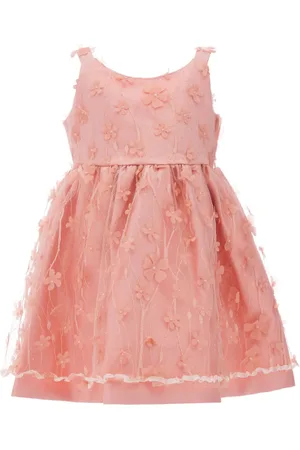 Tulleen Ravine floral-appliqué dress