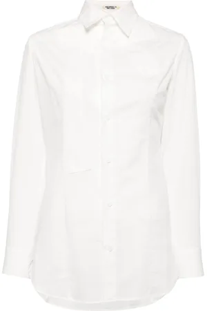 YOHJI YAMAMOTO Bow-detail cotton shirt