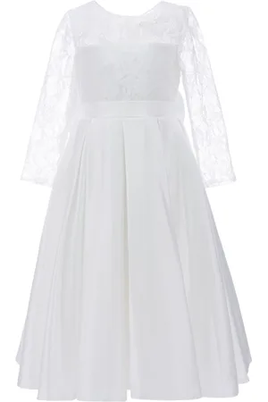Tulleen Arcadia satin pleated dres