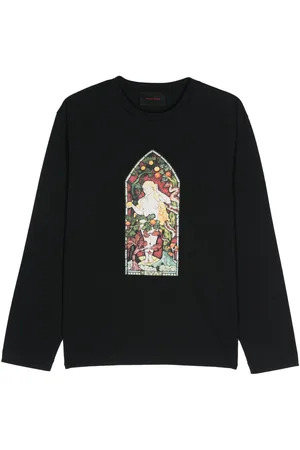 Simone Rocha Stained glass-print cotton T-shirt