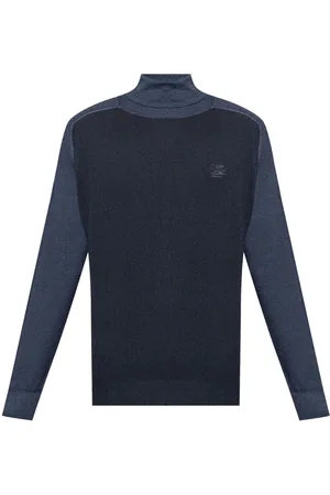 Etro Pegaso-embroidered wool jumper
