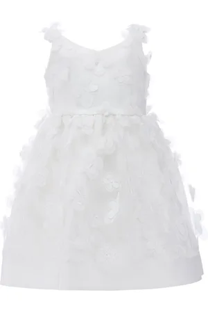Tulleen Lago floral-appliqué dress