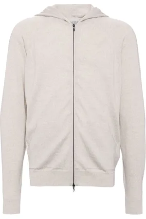 JOHN SMEDLEY Merino zipped hoodie