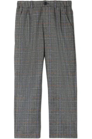 BONPOINT Stephen checked trousers