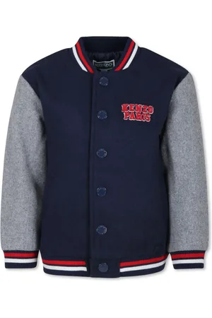Kenzo Appliqué varsity bomber jacket