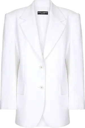 Dolce & Gabbana Single-breasted tweed blazer