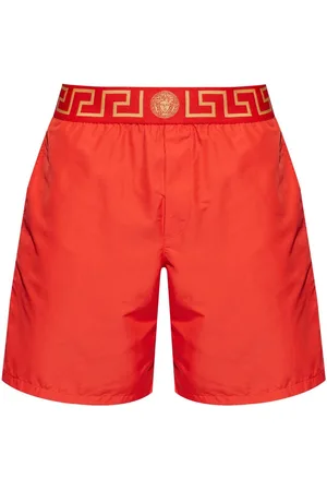 VERSACE Greca Border swim shorts