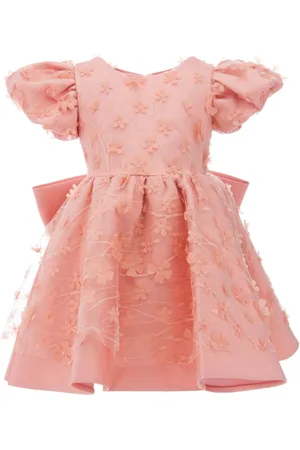 Tulleen Moneta floral-appliqué dress