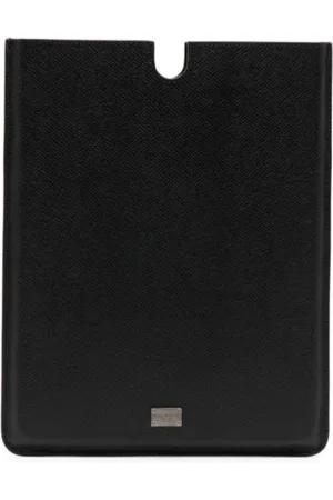 Dolce & Gabbana Logo-plaque leather tablet case