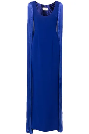 V:PM ATELIER Charlotte cape-insert gown