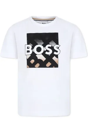 HUGO BOSS Logo-print cotton T-shirt